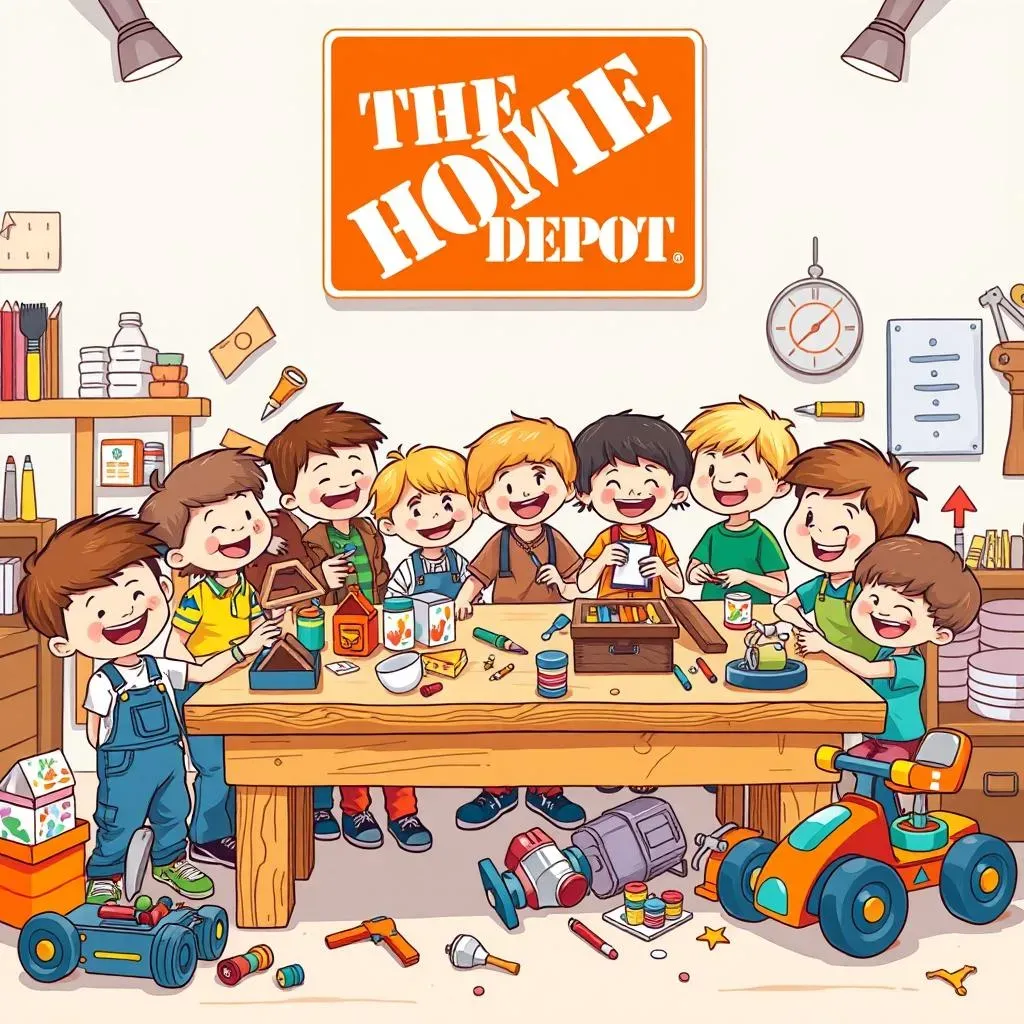 Beyond the Gingerbread House: Other Home Depot Kids Workshops