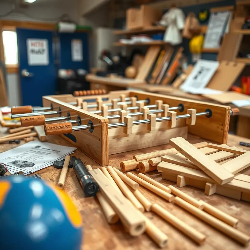 Building Your Own Home Depot Kids Workshop Foosball