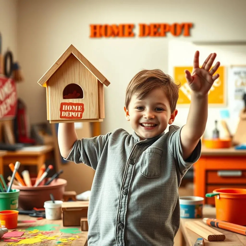 Creative Projects and Ideas from Home Depot Kids Workshops