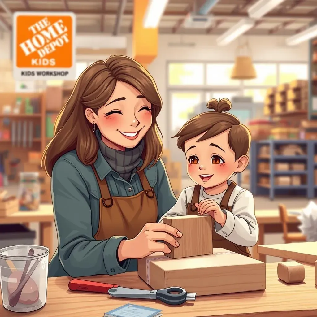 Finding Free Home Depot Kids Workshop Events