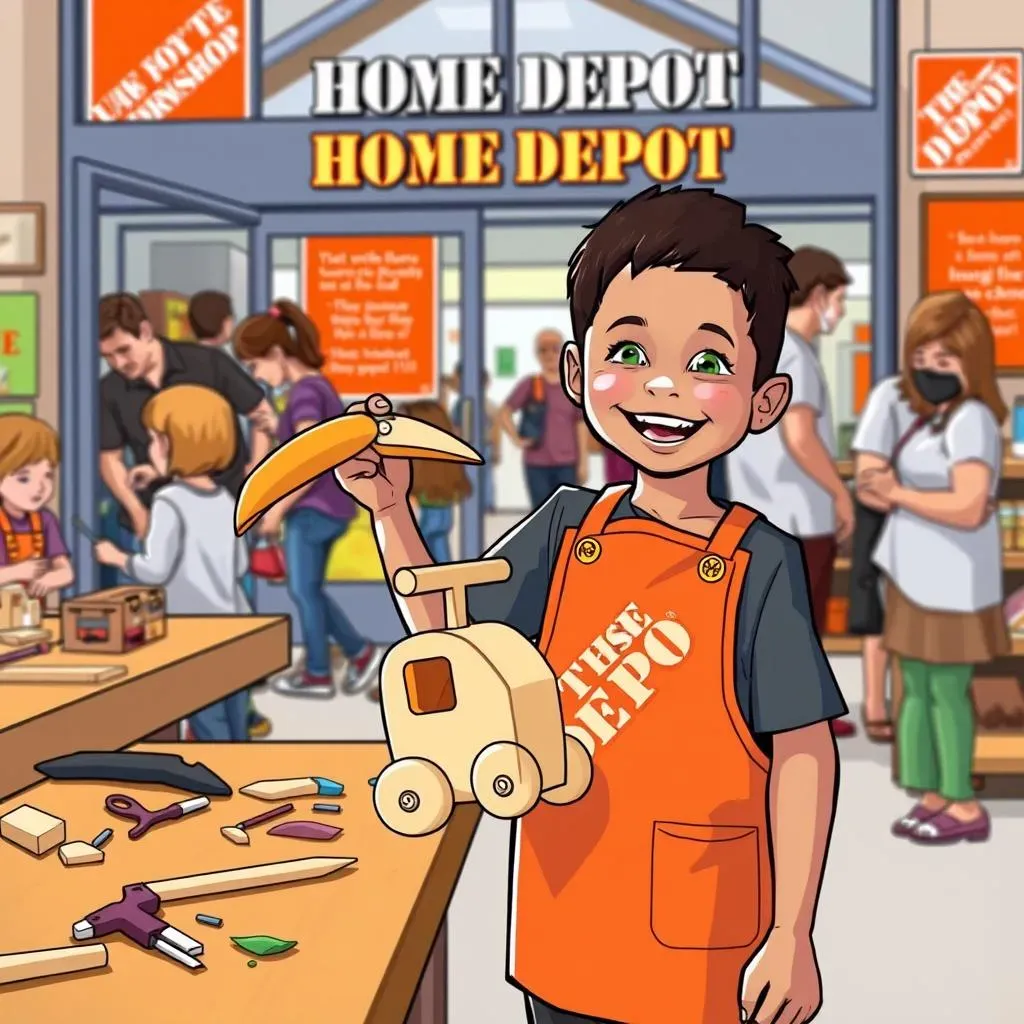 Getting Ready for the Home Depot Kids Workshop