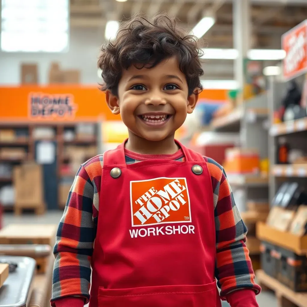 Getting Your Hands on a Home Depot Kids Workshop Apron