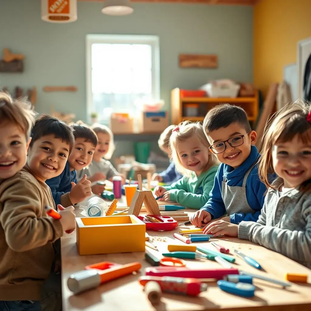 Handson Fun: Activities at Home Depot Kids Workshop Brampton
