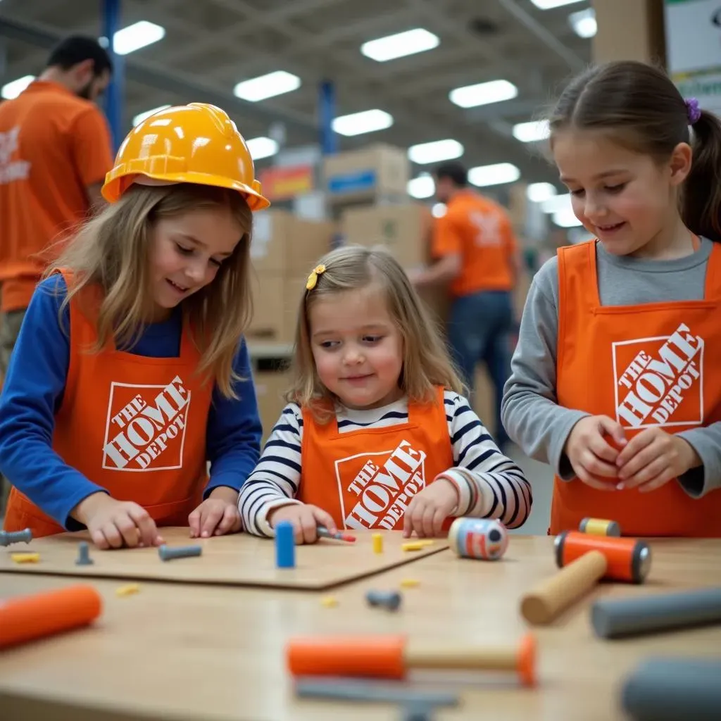 HandsOn Fun: Inside a Home Depot Kids Workshop