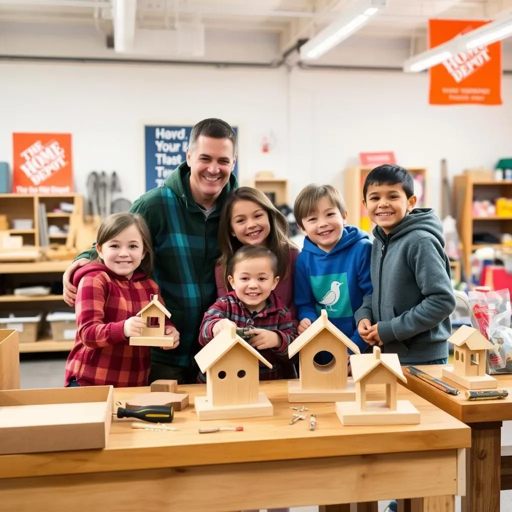 Amazing Home Depot Kids Workshop Bird Feeder Build Guide