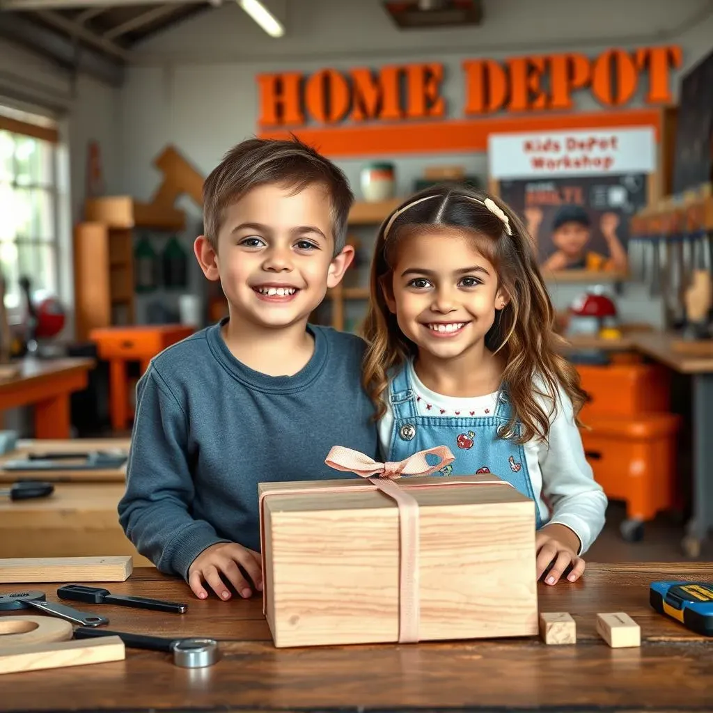 Amazing Home Depot Kids Workshop Grill Gift Box: Free Fun!