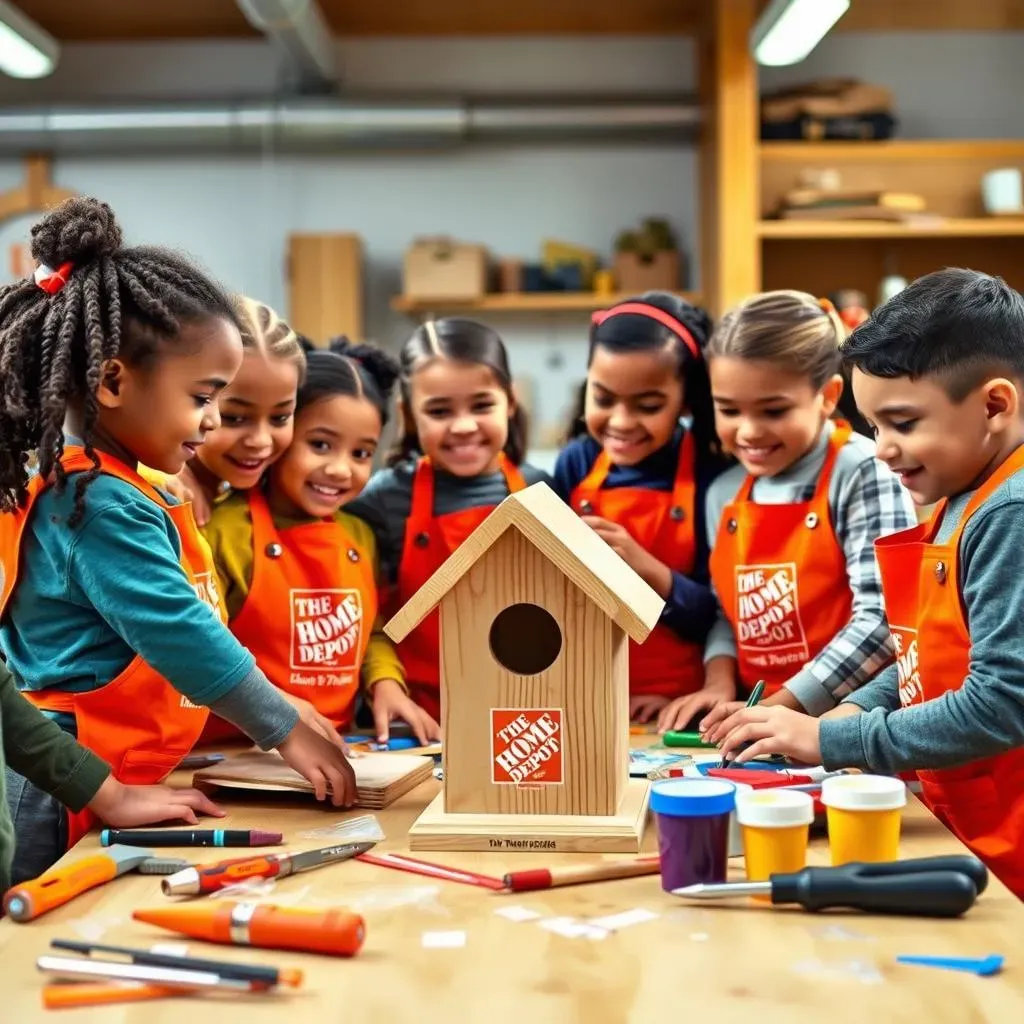 Amazing Home Depot Kids Workshop Images: A Fun Guide