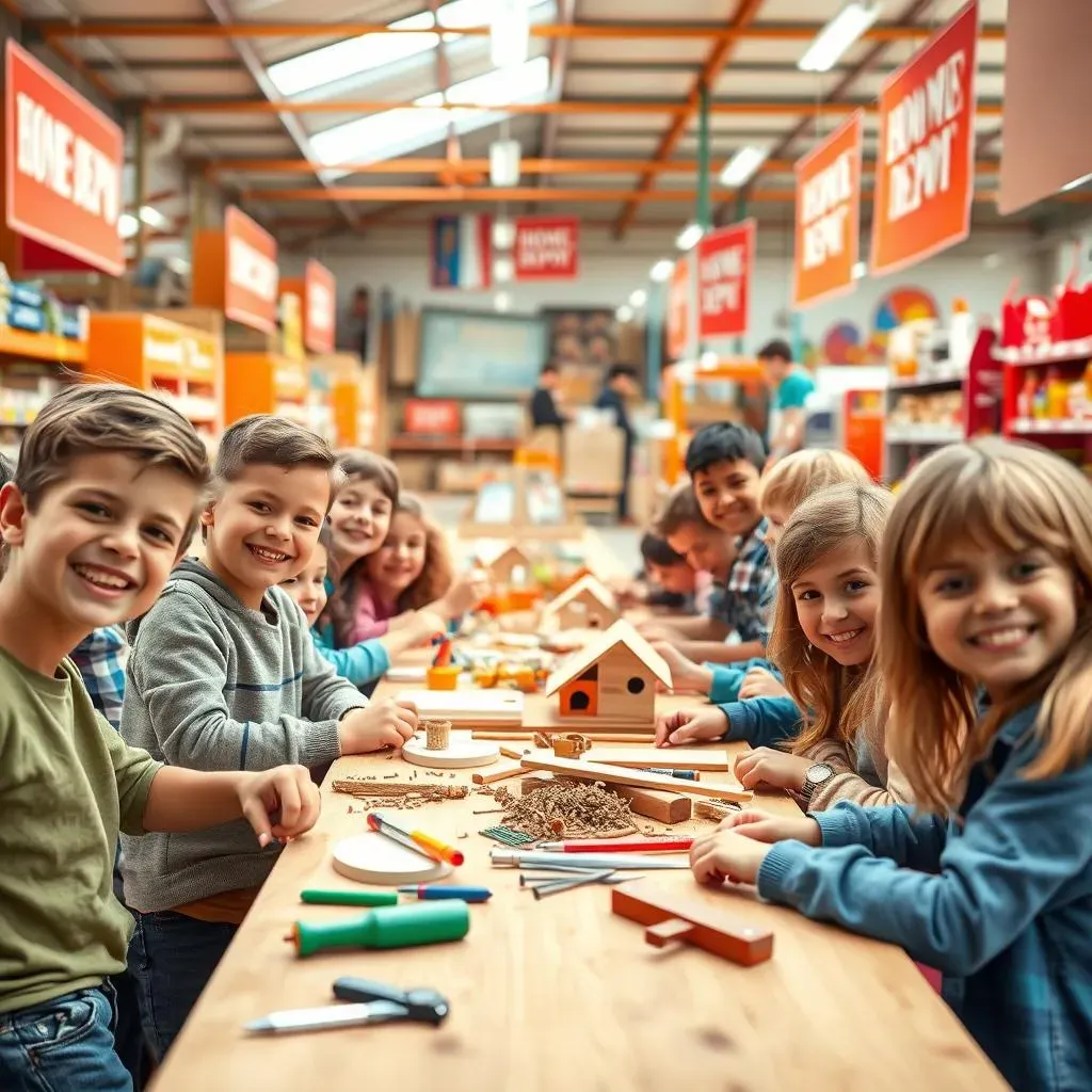 Amazing Home Depot Kids Workshop in July: Free Fun!