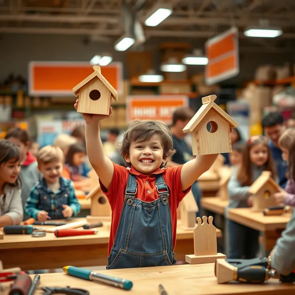 Amazing Home Depot Kids Workshop In Store: Free Fun!