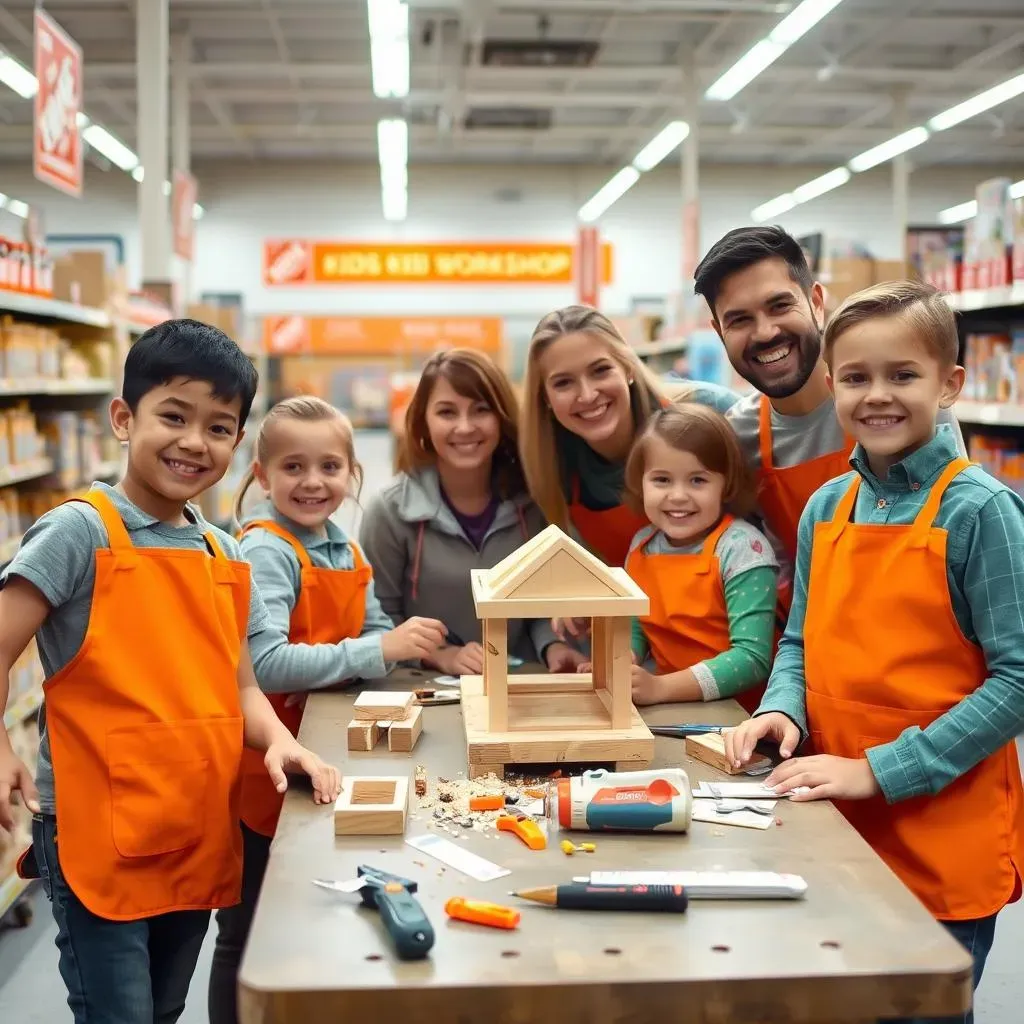 Home Depot Kids Workshop July 24: Discover Amazing Projects!