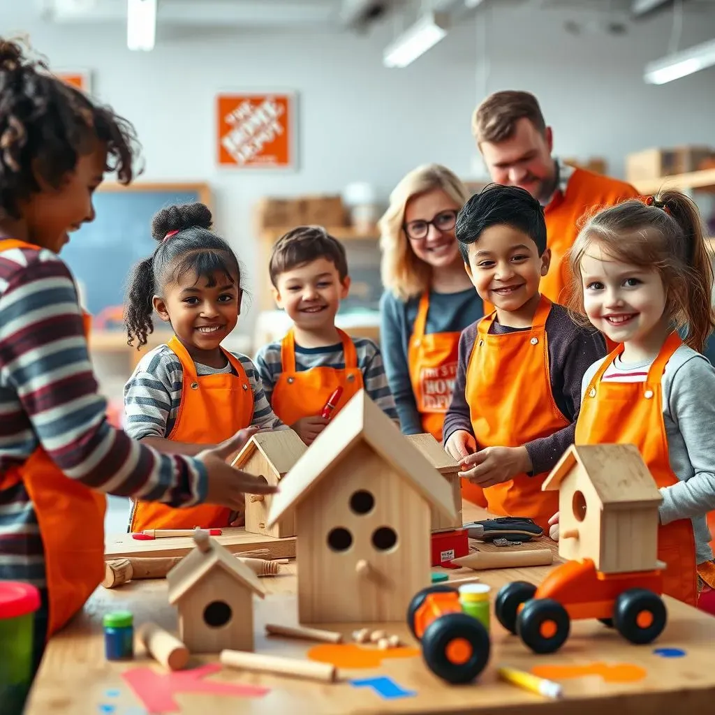 Amazing Home Depot Kids Workshop Monthly: Free Projects for Kids