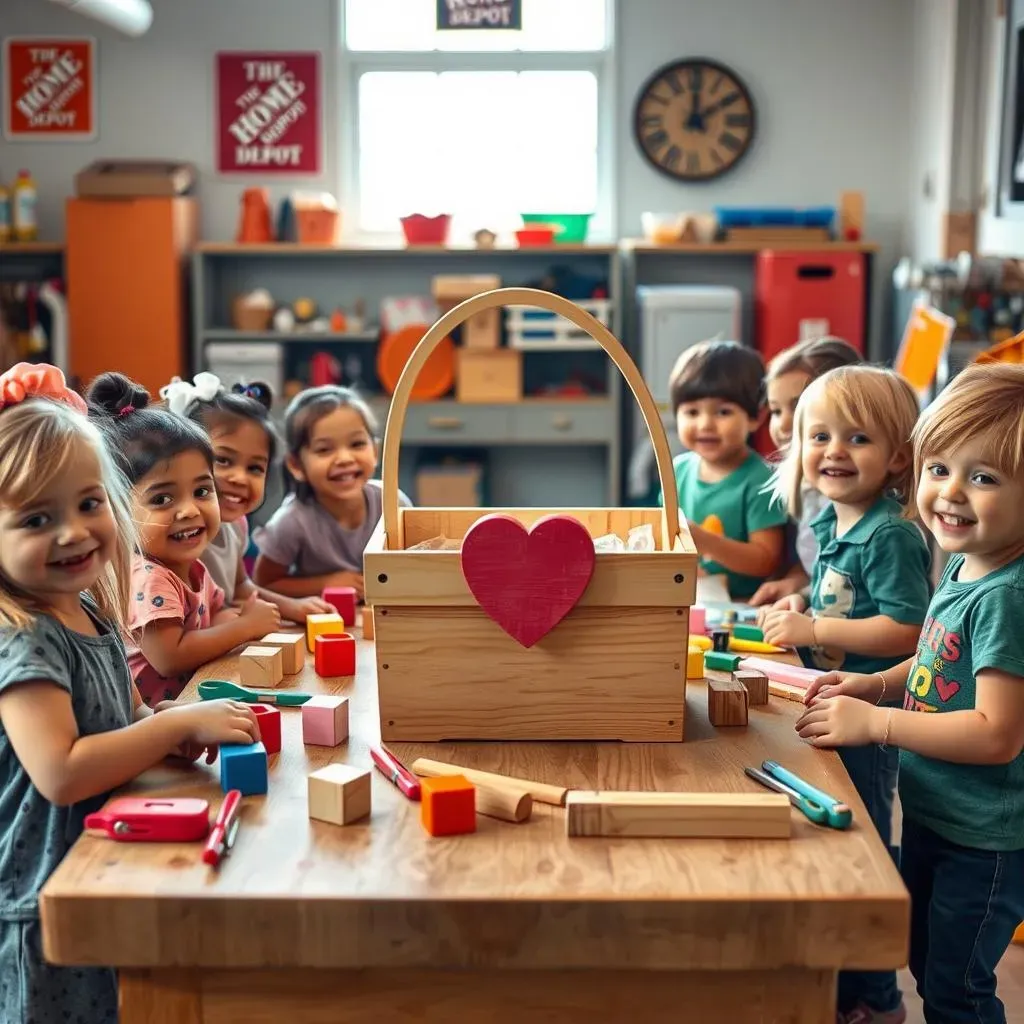 Home Depot Kids Workshop: Your Valentine's Day Project