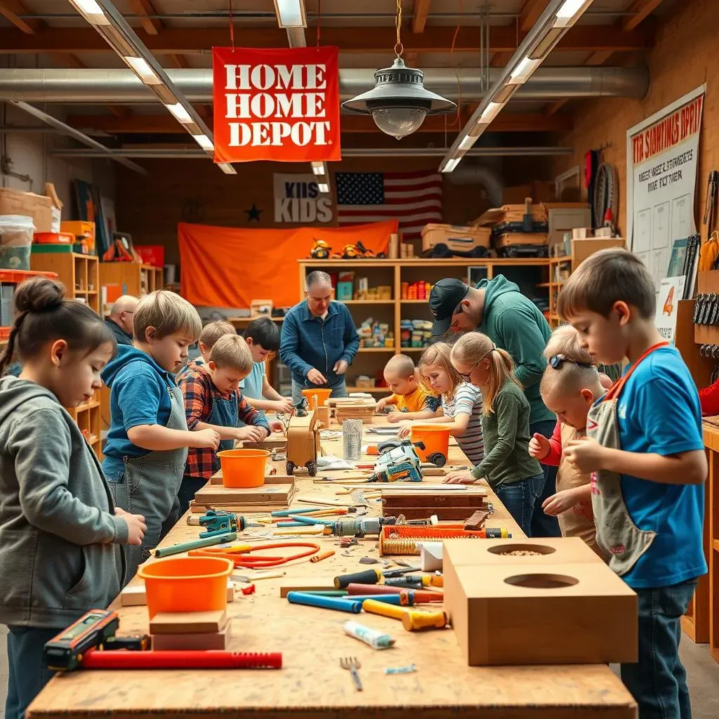 More Fun with Home Depot Kids Workshops