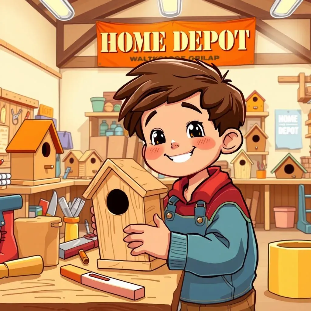 Popular Projects from Past Home Depot Kids Workshops
