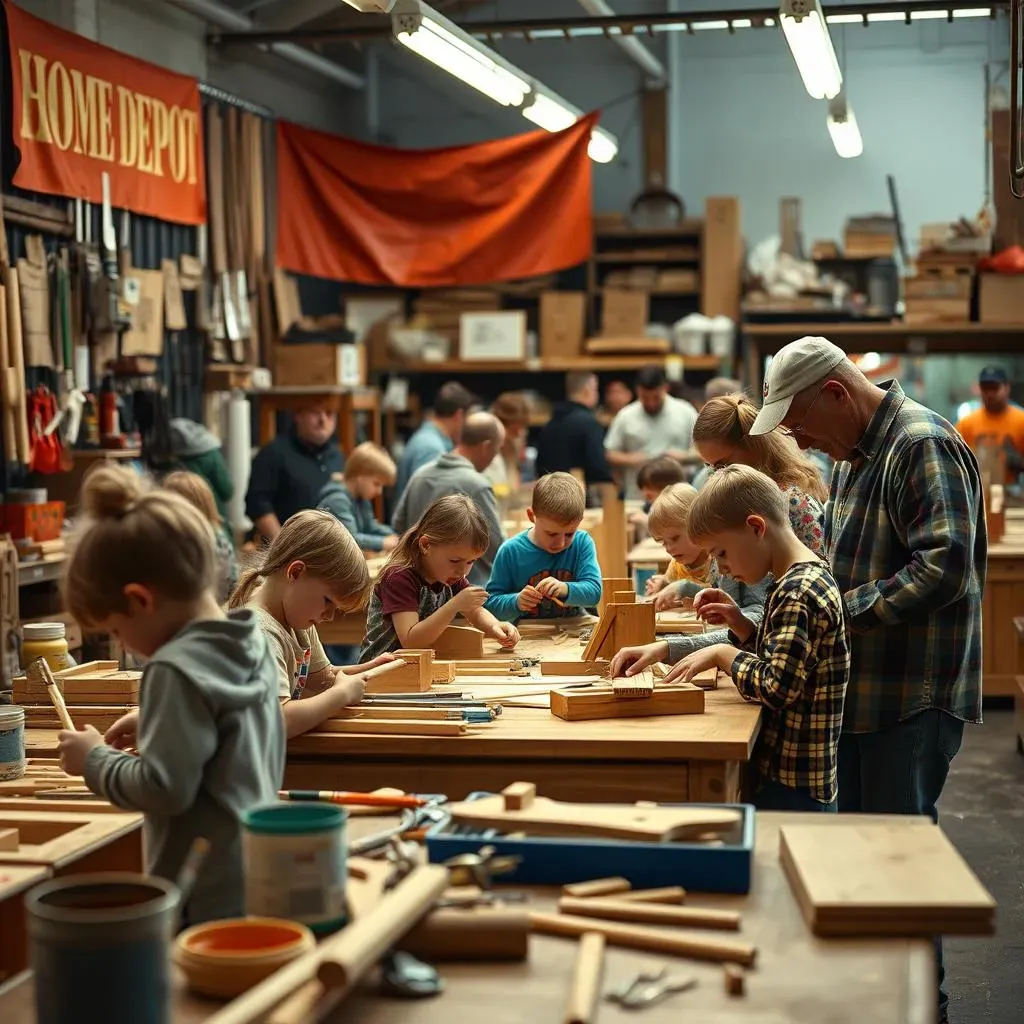 The Charm of Past Home Depot Kids Workshops
