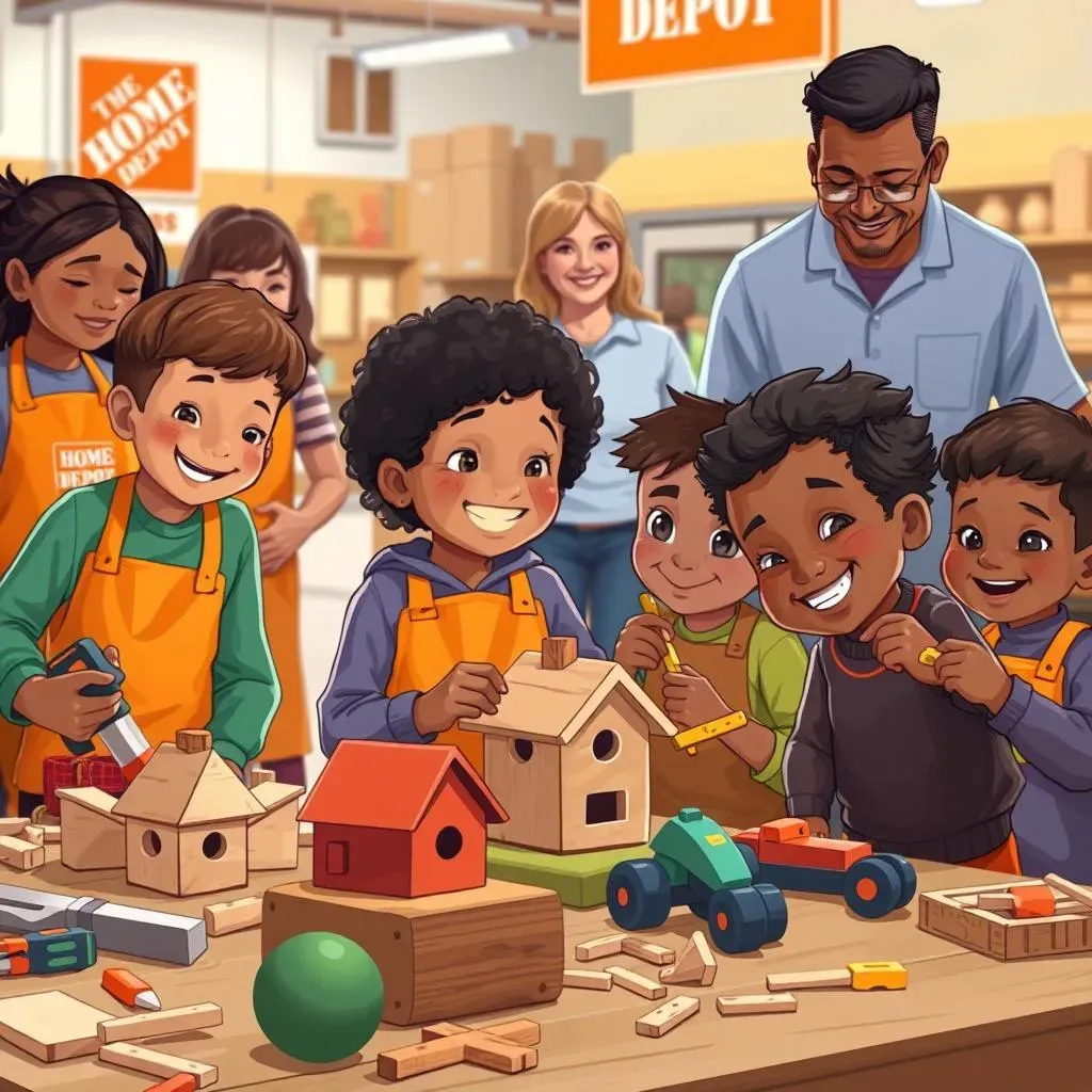 What Made the Past Home Depot Kids Workshop Special