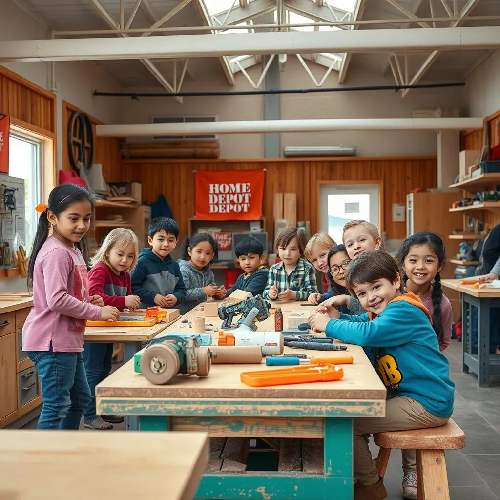 What Makes Home Depot Kids Workshop Brampton Special