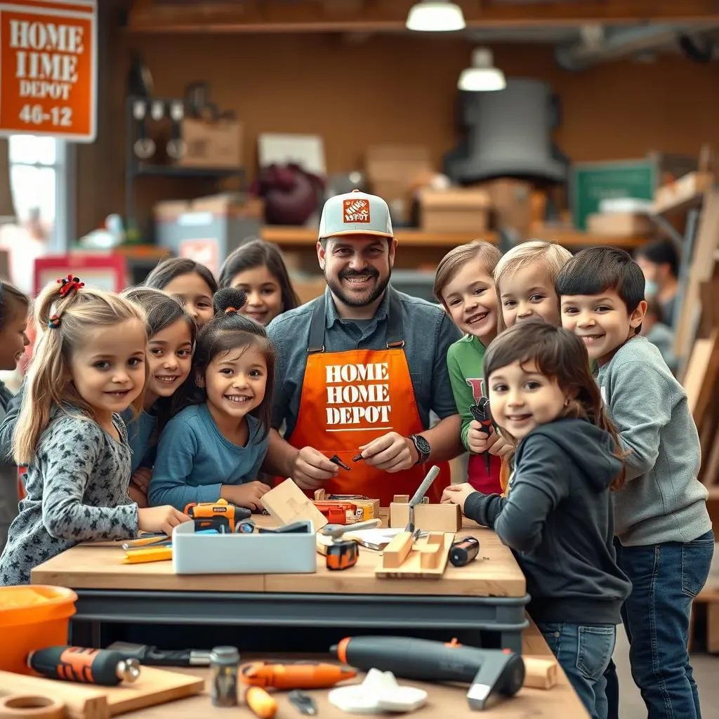 What to Expect at a Home Depot Kids Workshop