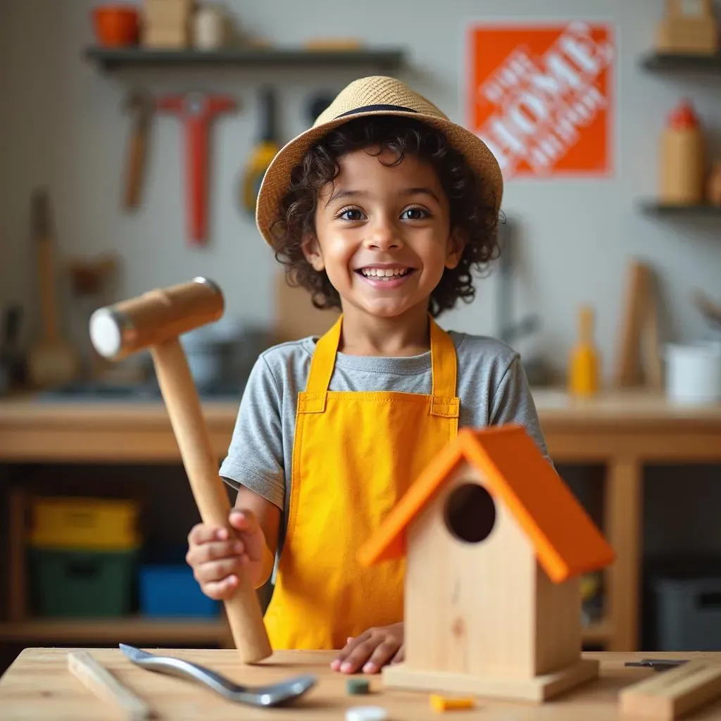 What to Expect at a Home Depot Kids' Workshop